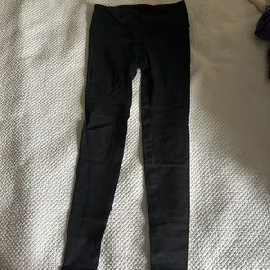 Gently worn black lululemon leggings